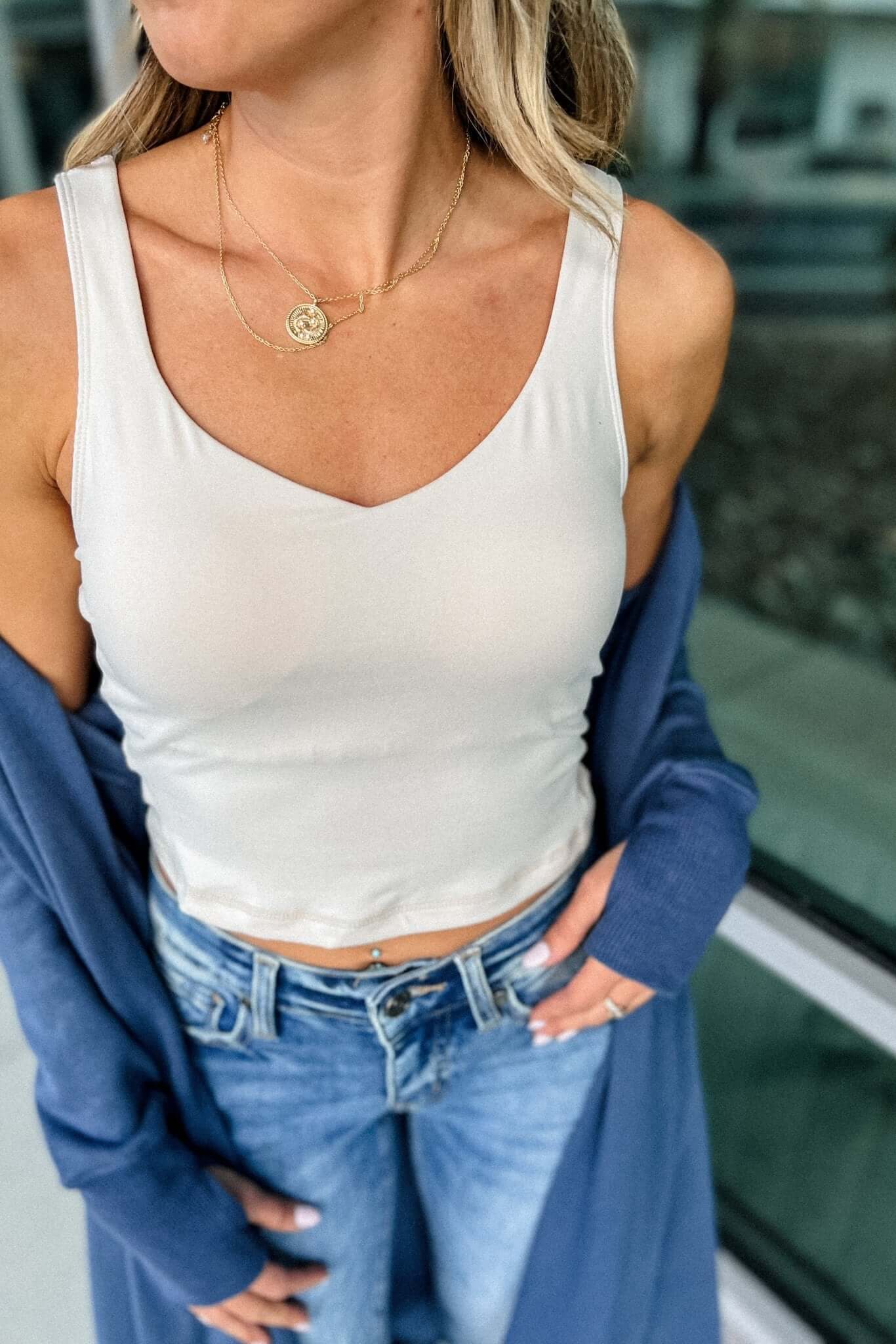 Premium Horizon Yoga Cropped Tank - 9 Vibrant Colors