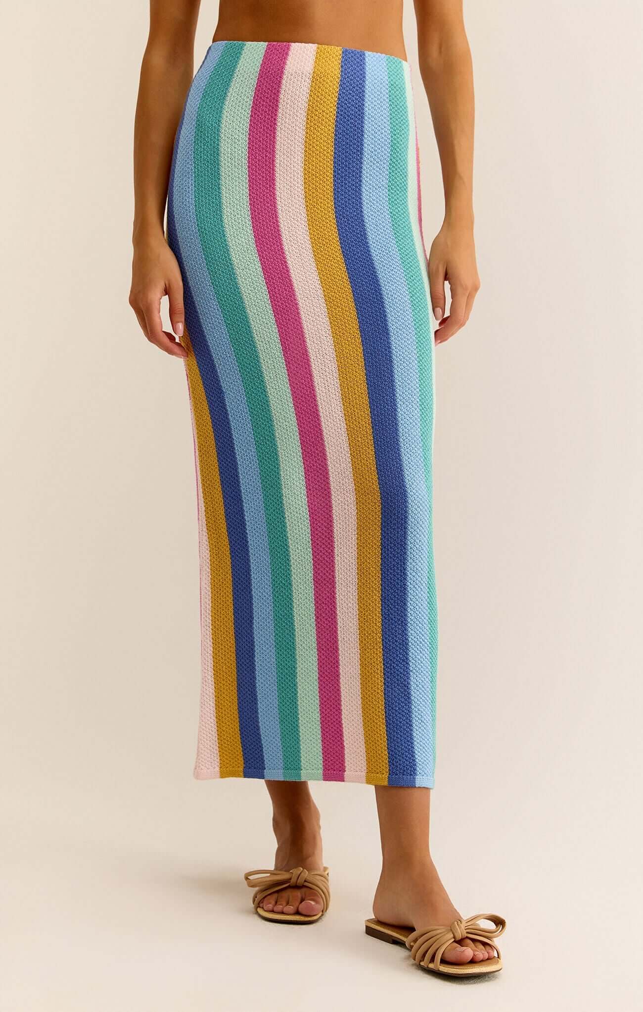 Premium Z SUPPLY Iman Prism Skirt - Size L | Ultimate Comfort & Style