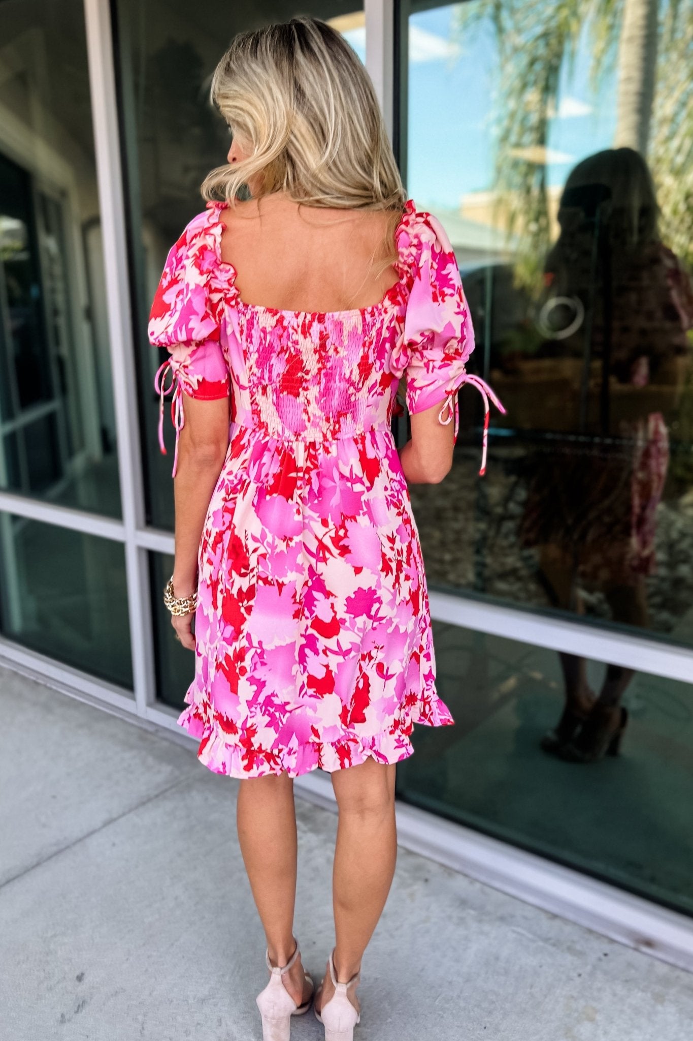 Ultimate Forever in Bloom Pink Floral Dress