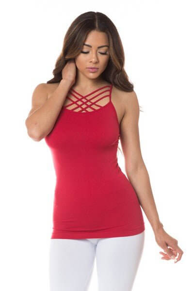 Ultimate Caged Seamless Layering Cami - 12 Stylish Colors