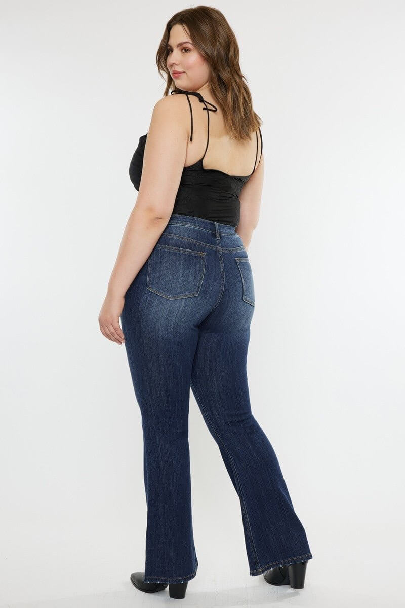 Upgrade Your Style - KANCAN Tiffany Mid Rise Flare Jeans (Today Only: $19.99)