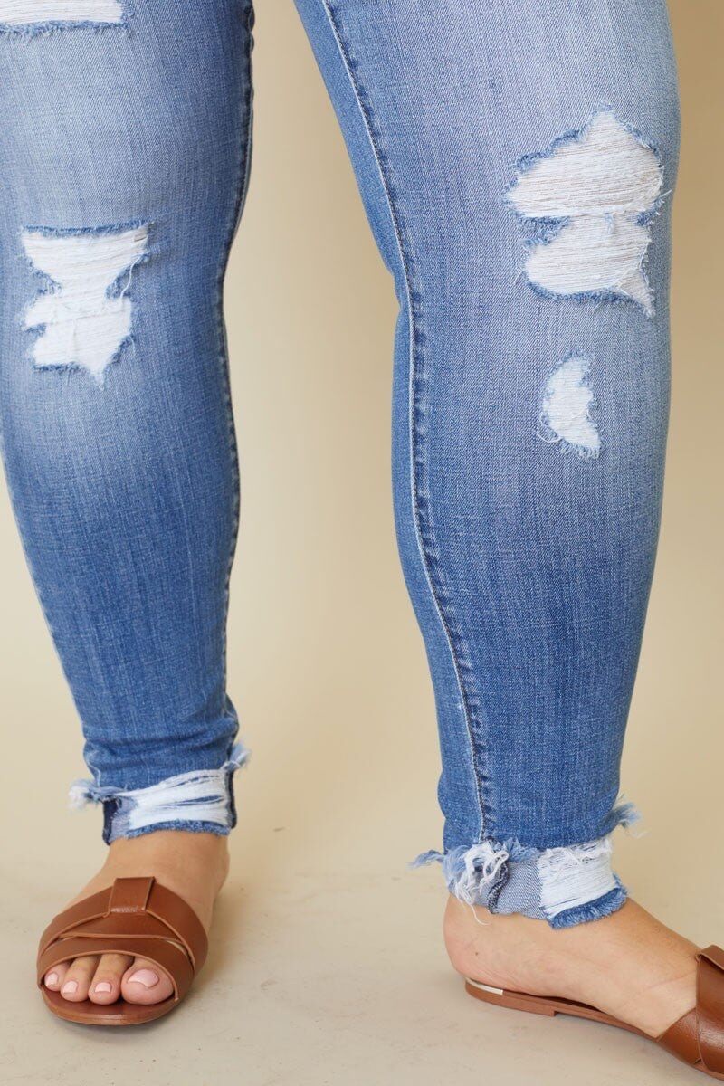 KANCAN Ultimate Distressed Skinny Jeans - I Told You So