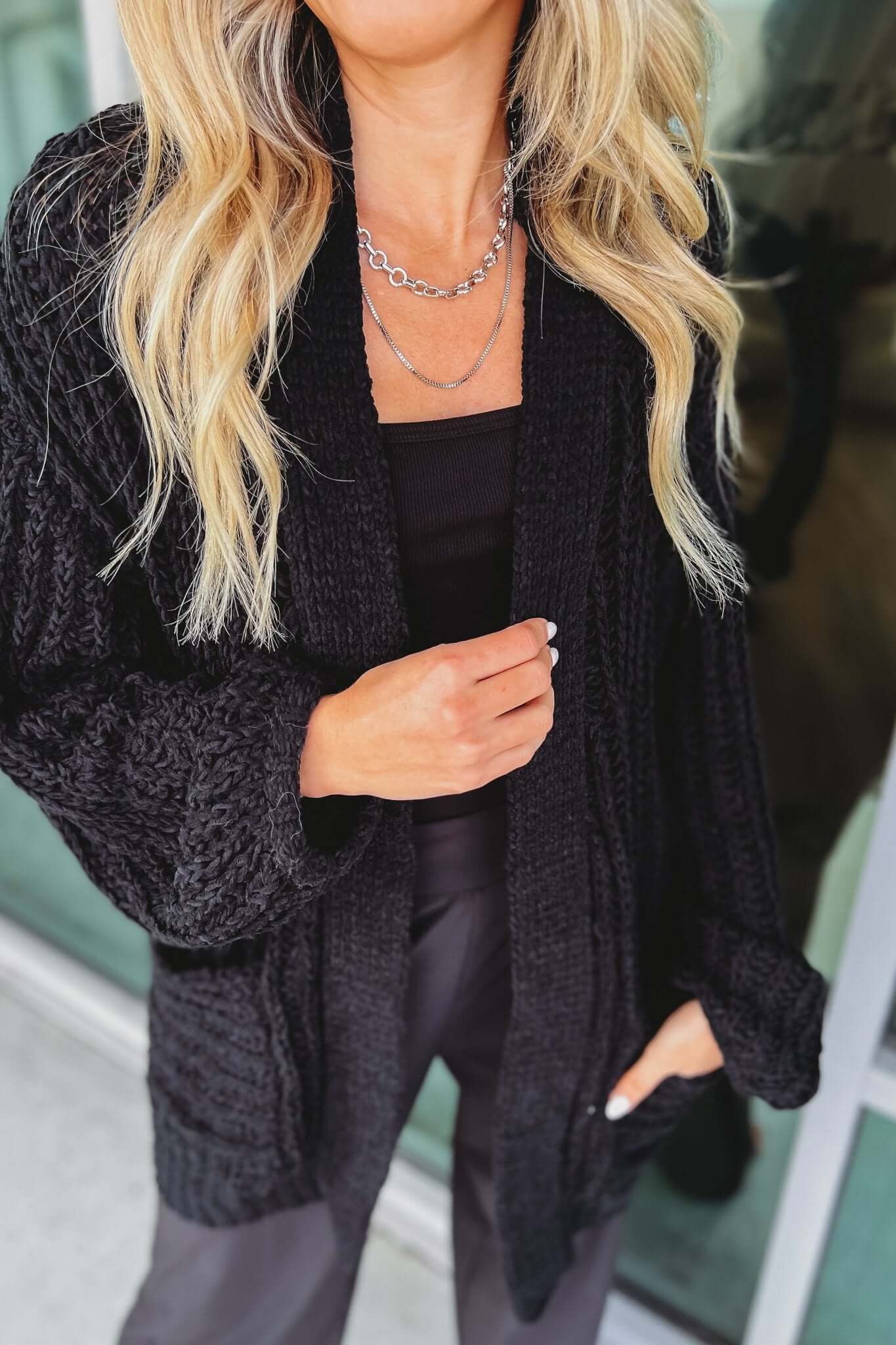 Ultimate Comfort Chunky Chenille Oversized Cardigan