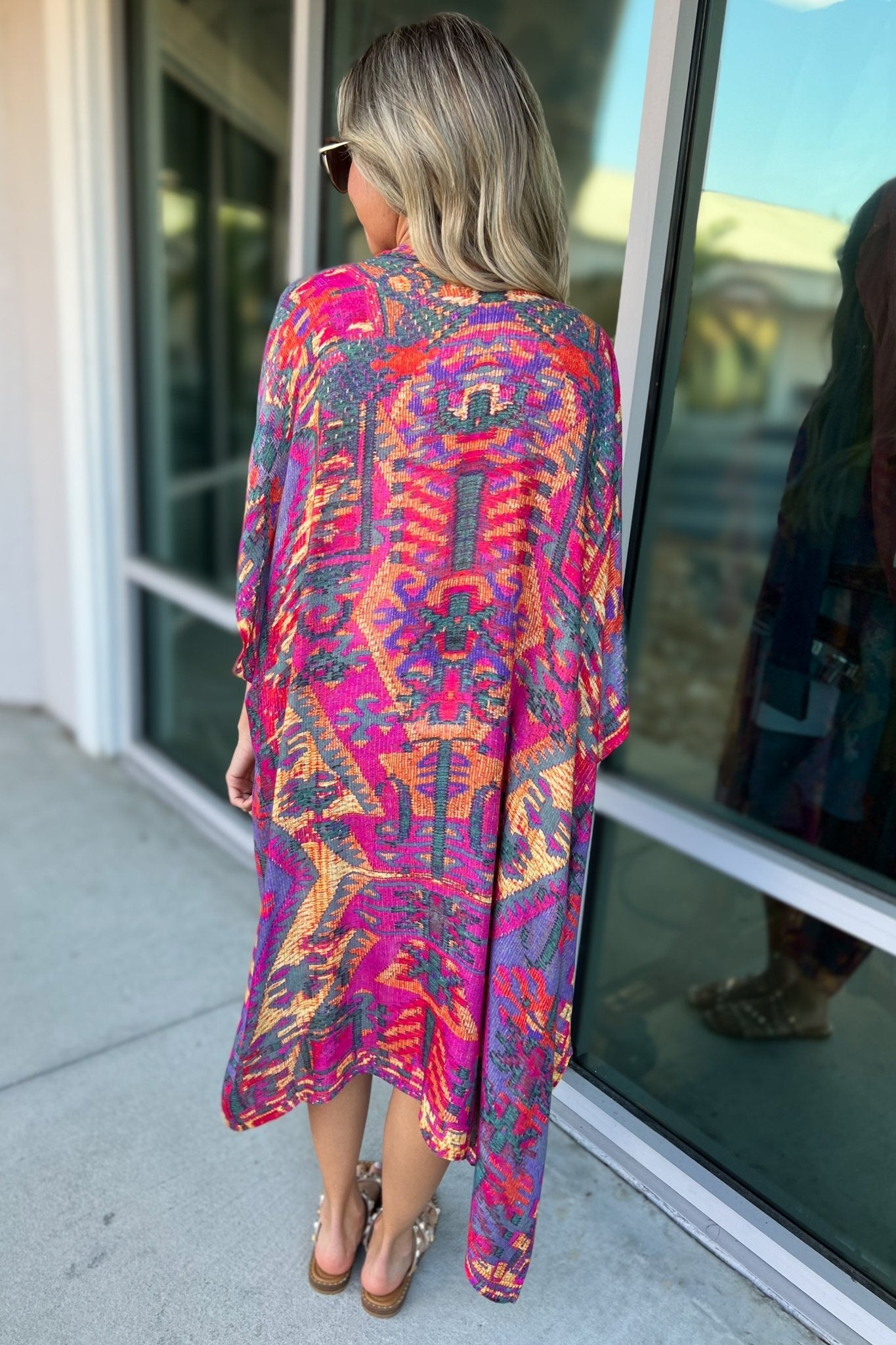 Ultimate Radiant Horizon Kimono - Premium Boho Style