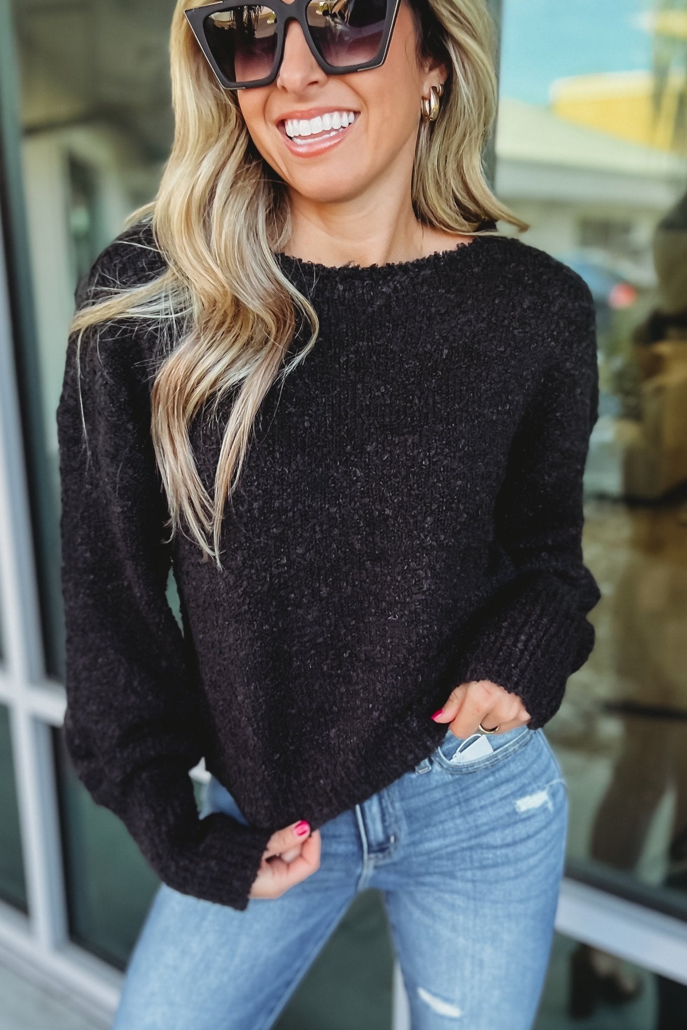 Premium Good Things Cropped Sweater - 3 Trendy Colors