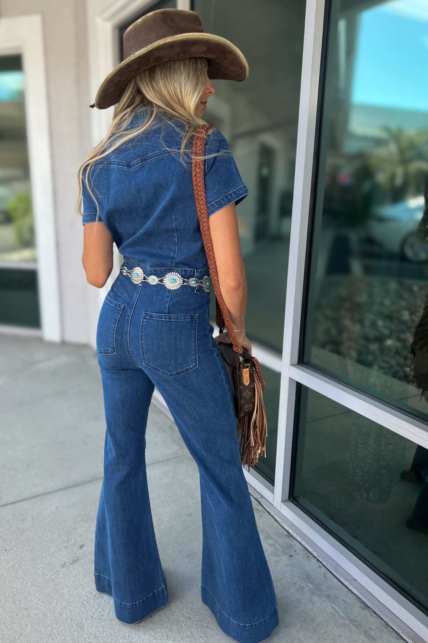 Premium Southern Charm Denim Jumpsuit - Ultimate Vintage Style