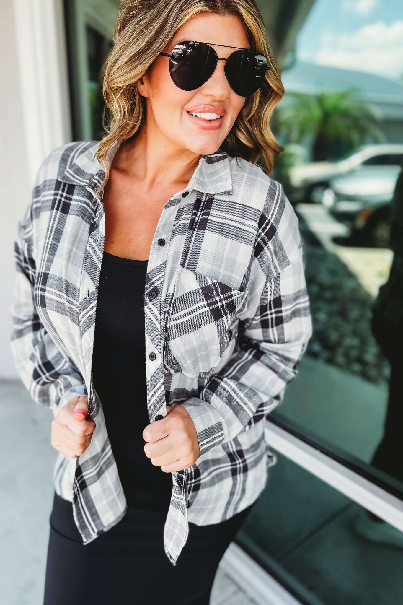 Premium Oversized Boyfriend Flannel Shirt - Ultimate Comfort & Style