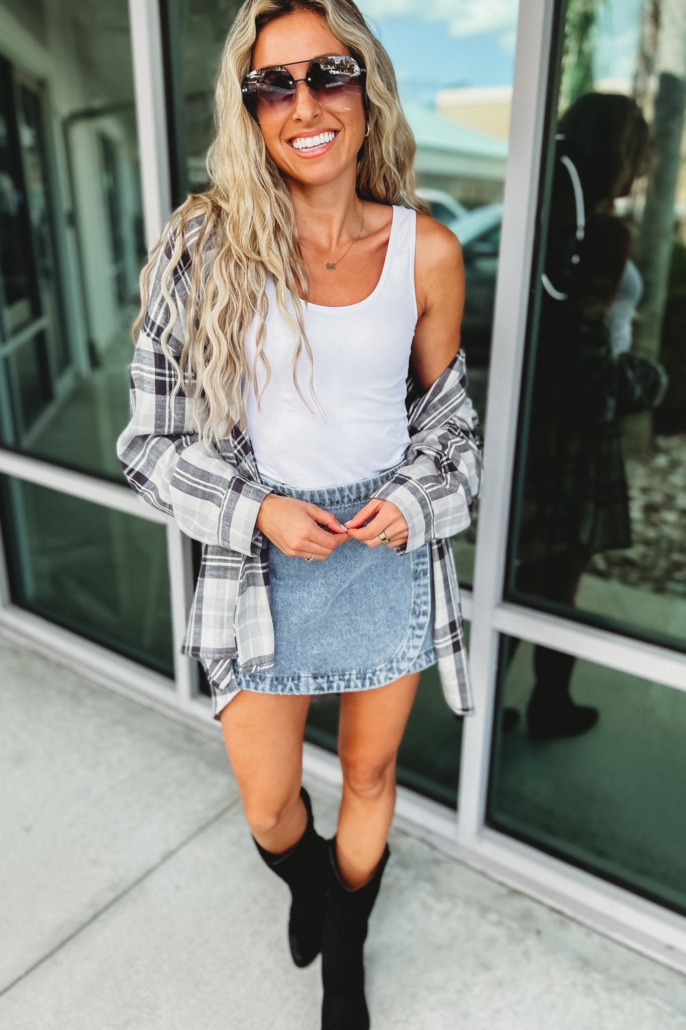 Premium Oversized Boyfriend Flannel Shirt - Ultimate Comfort & Style