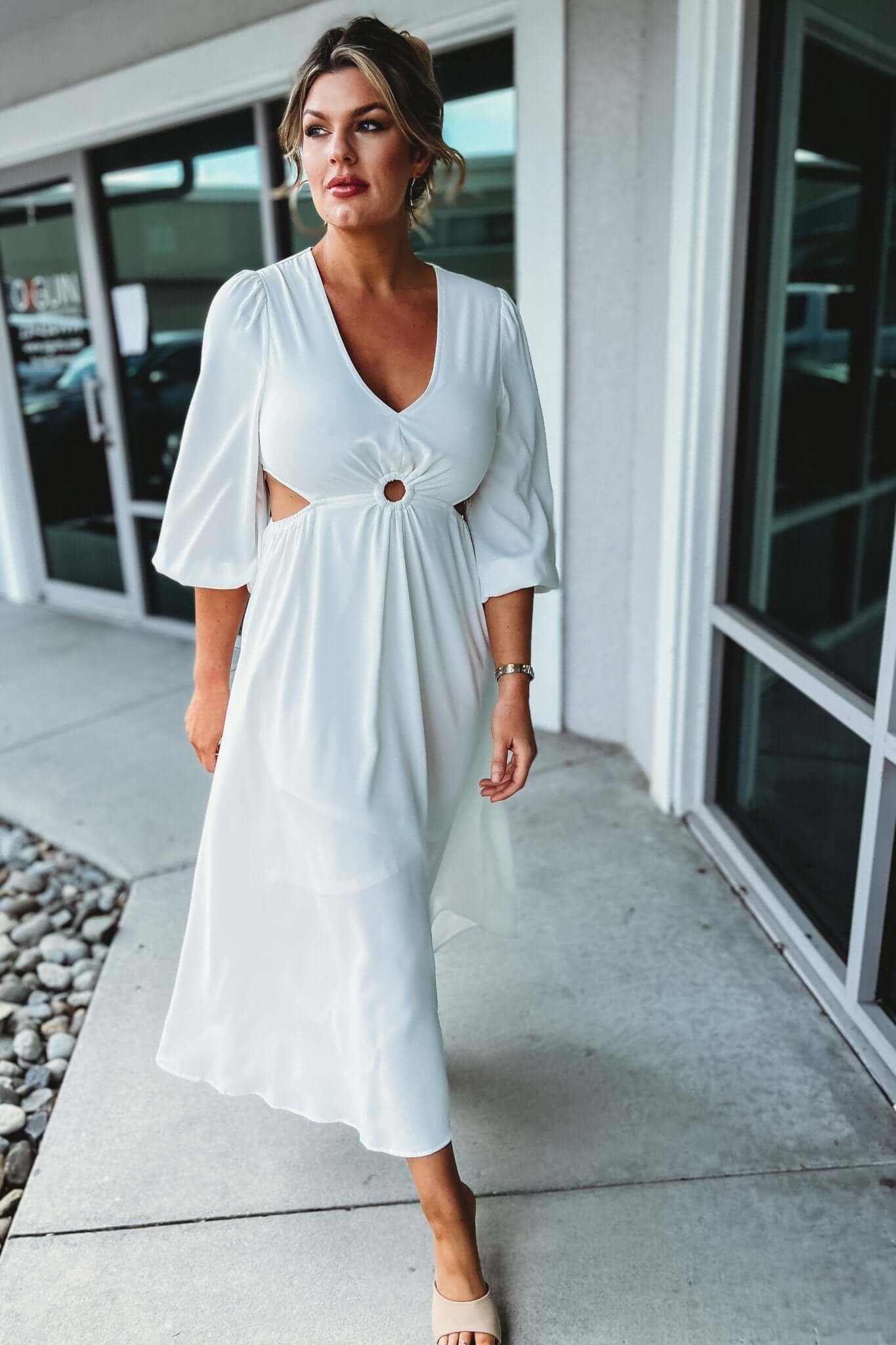 Surely Sweet Premium White Maxi Dress - Ultimate Summer Style