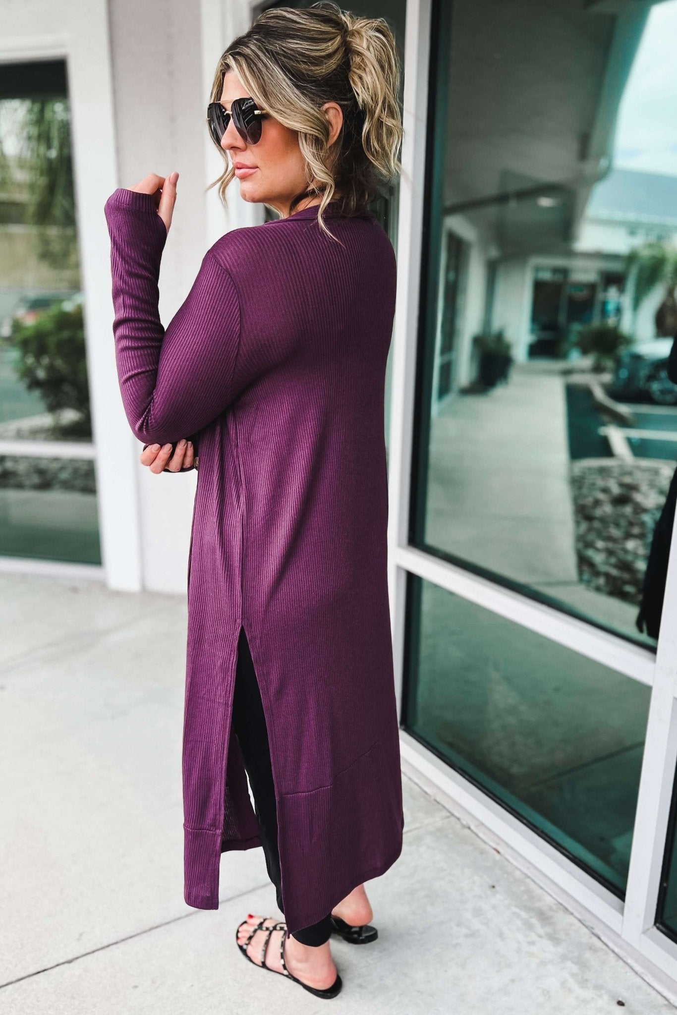 Premium Ribbed Duster Cardigan - Ultimate Comfort & Style