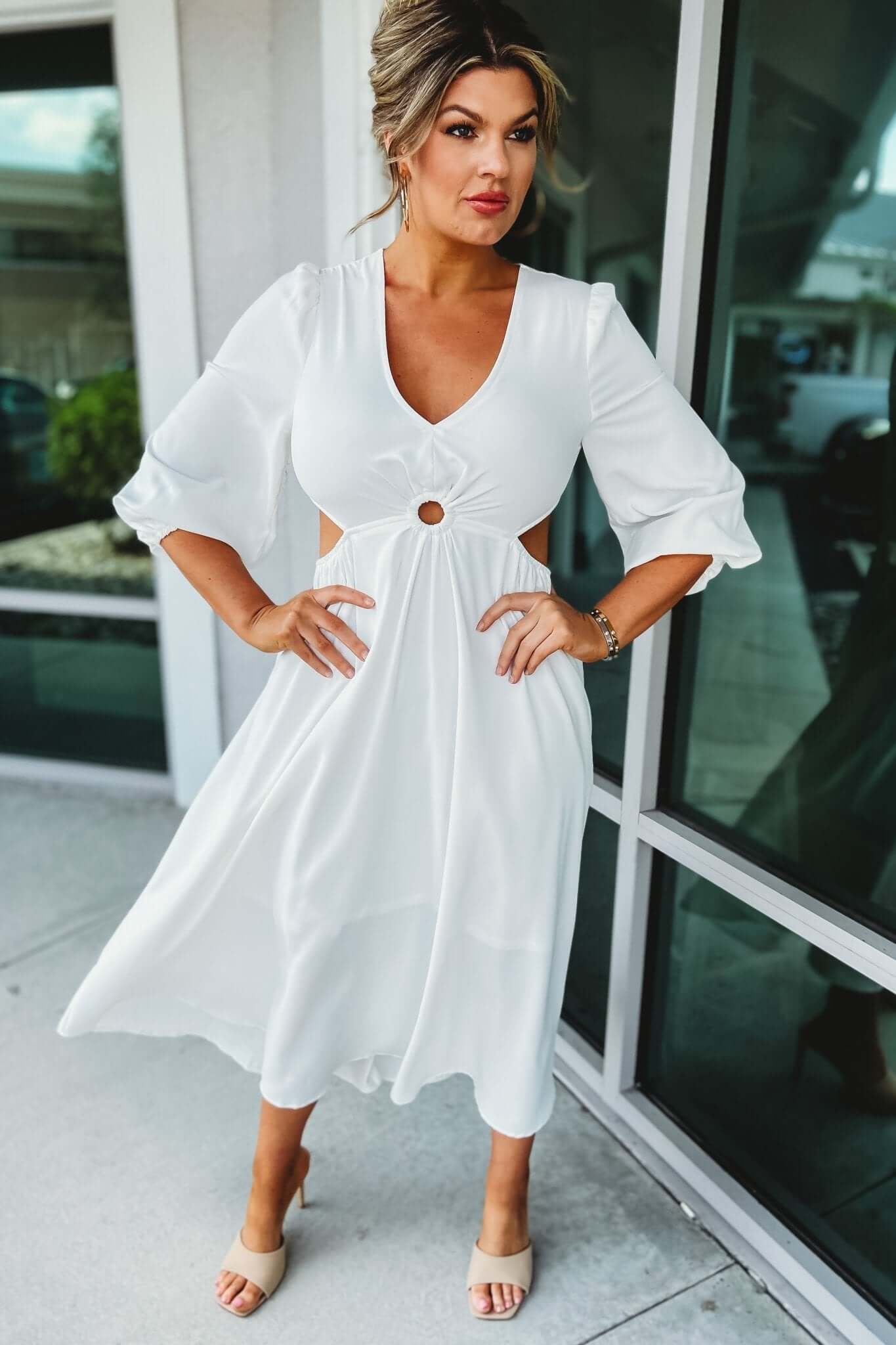 Surely Sweet Premium White Maxi Dress - Ultimate Summer Style