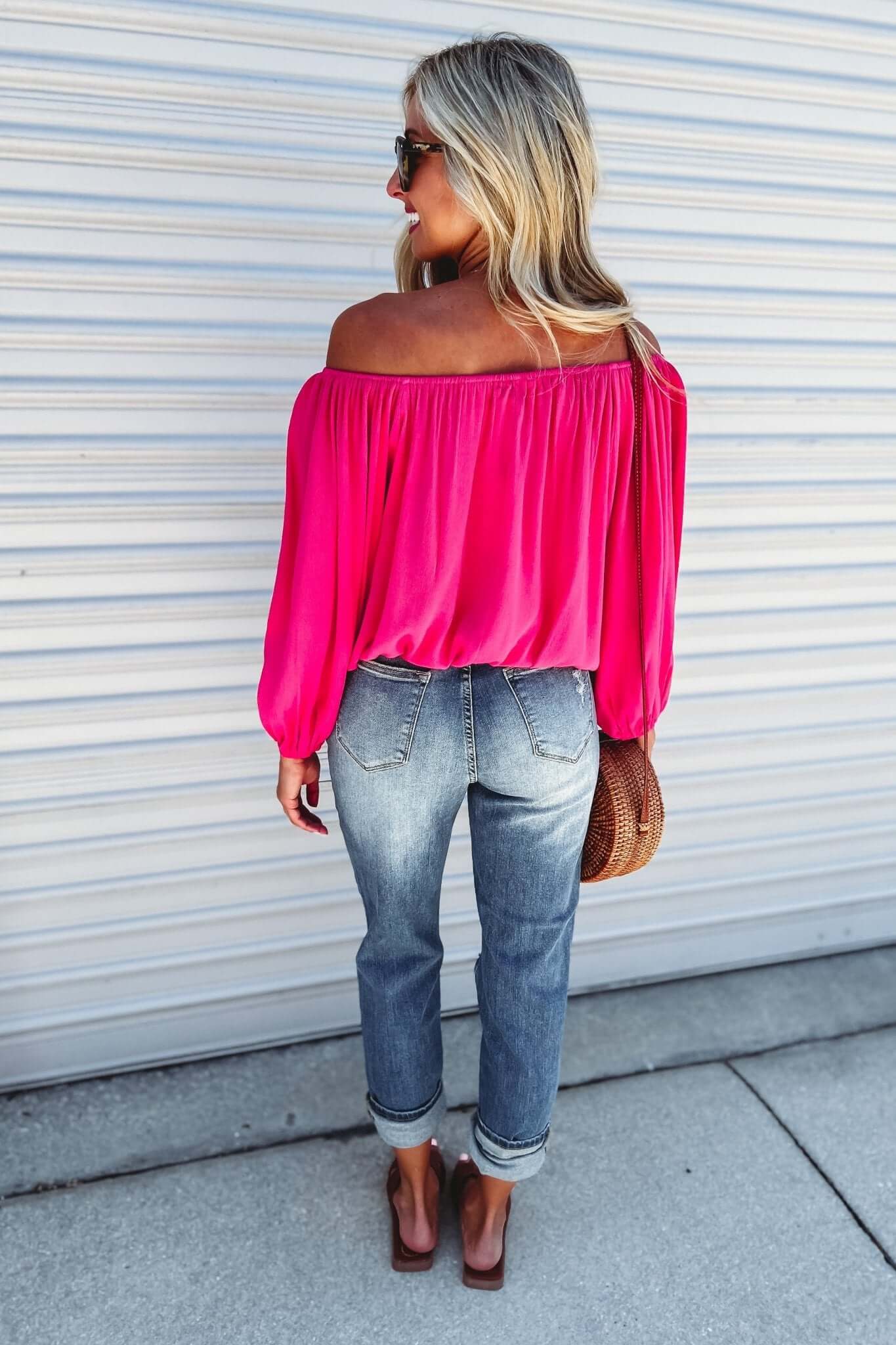 CORAL Premium Off-Shoulder Top - Ultimate Comfort & Style