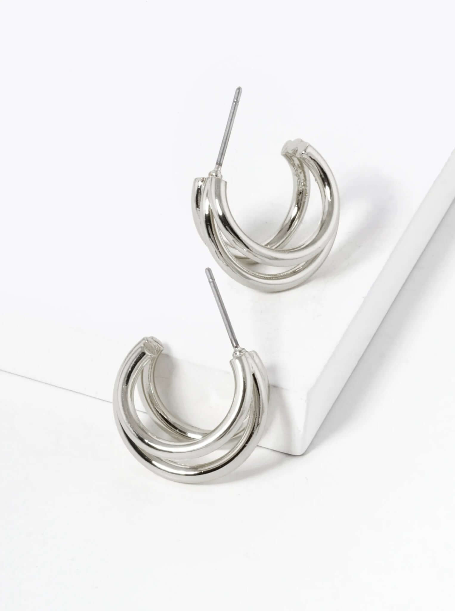 Premium Triple Hoop Earrings - Ultimate Style Upgrade