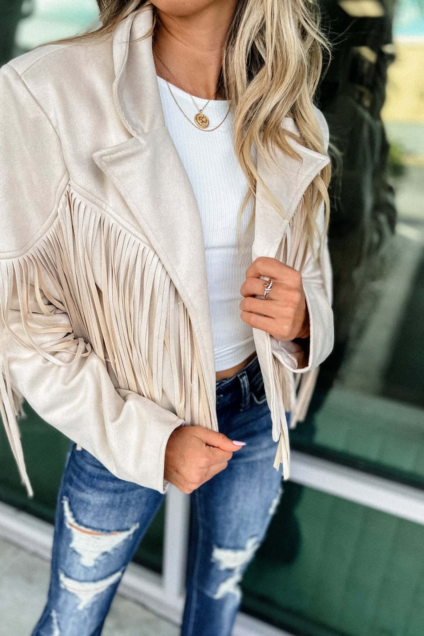 Premium Fringe Moto Jacket - Upgrade Your Style