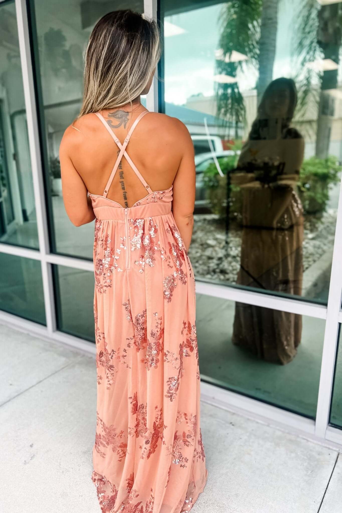 Premium Sequin Maxi Dress - 4 Elegant Colors