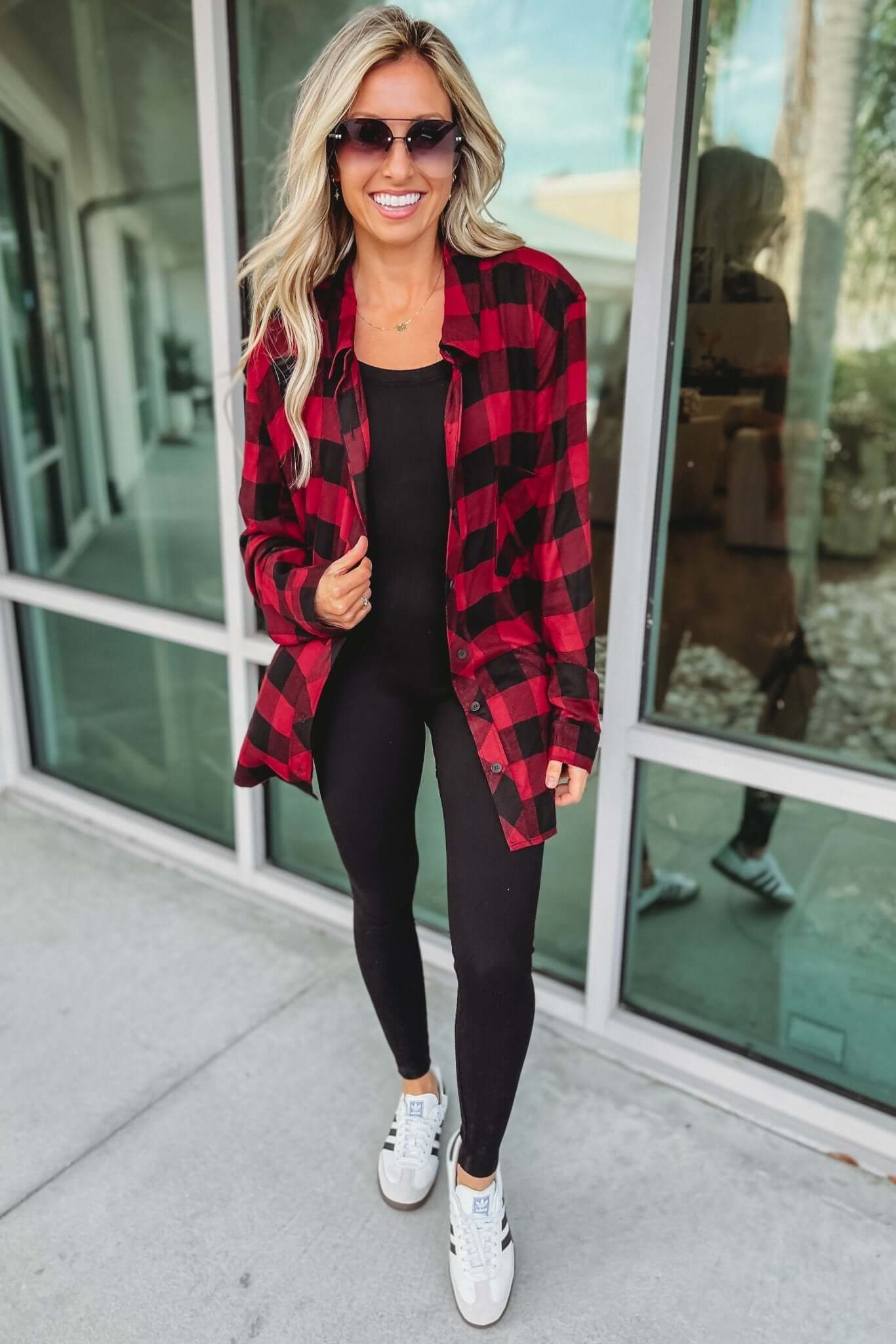 Premium Plaid Top - Ultimate Style in 4 Vibrant Colors