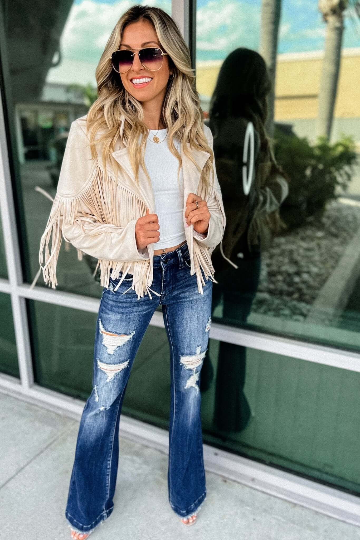 Premium Fringe Moto Jacket - Upgrade Your Style