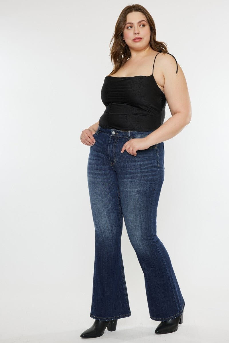 Upgrade Your Style - KANCAN Tiffany Mid Rise Flare Jeans (Today Only: $19.99)