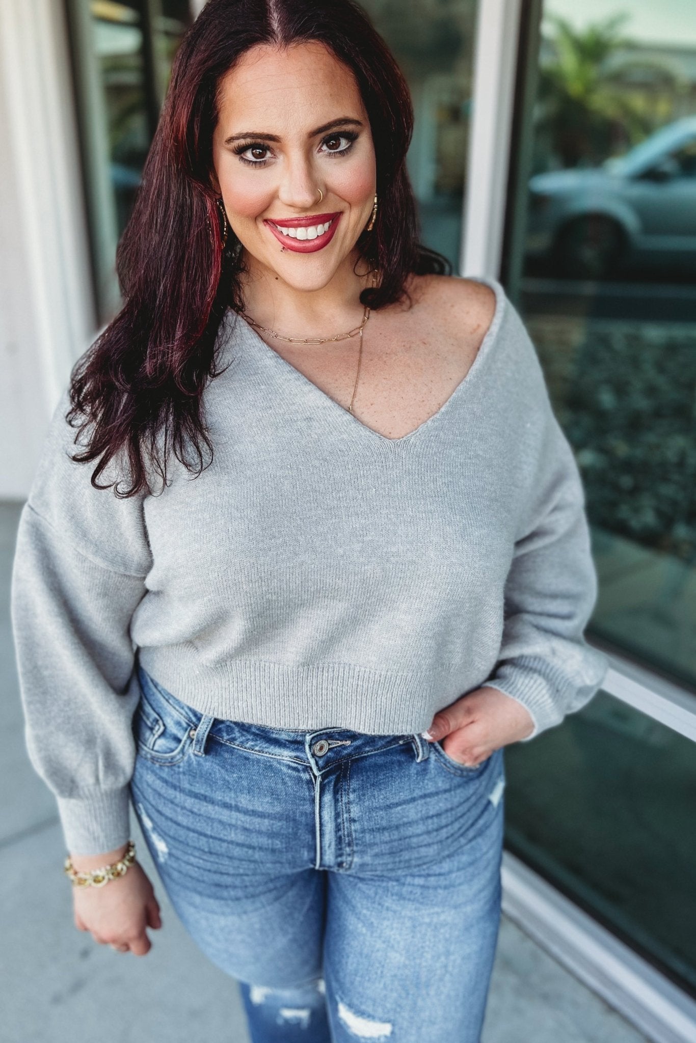 Ultimate Reversible Crop Sweater - 7 Stylish Colors