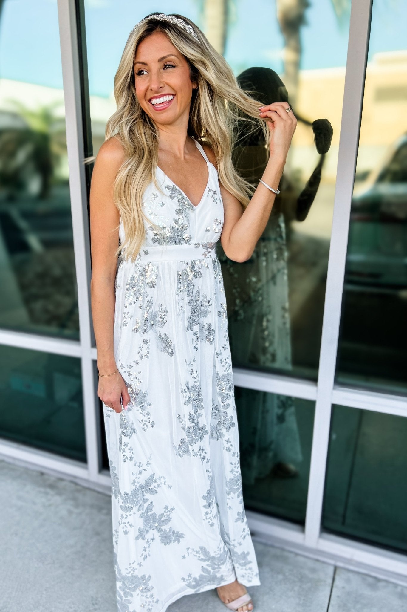Premium Sequin Maxi Dress - 4 Elegant Colors