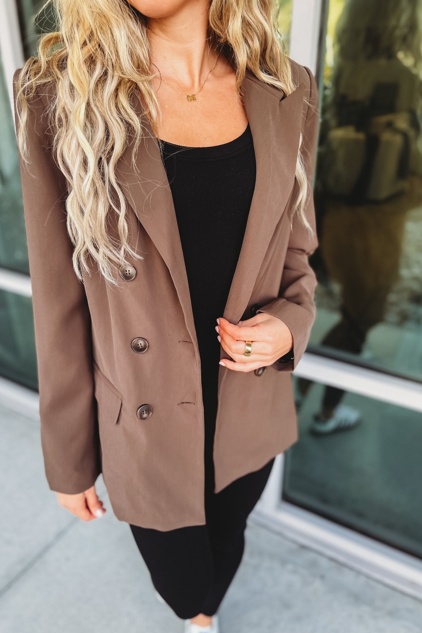 Premium Business Chic Blazer - Dual Color Elegance