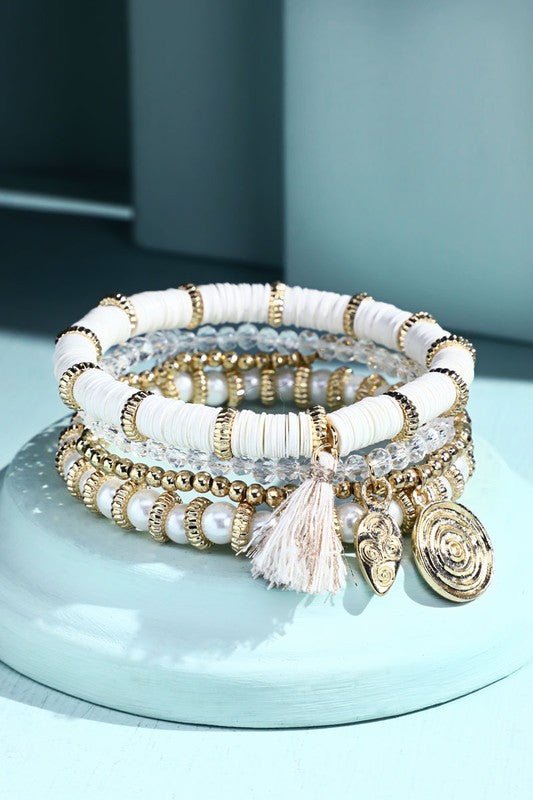 Ultimate Luxe Trio Bracelet Stack - 3 Elegant Colors