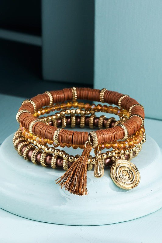 Ultimate Luxe Trio Bracelet Stack - 3 Elegant Colors