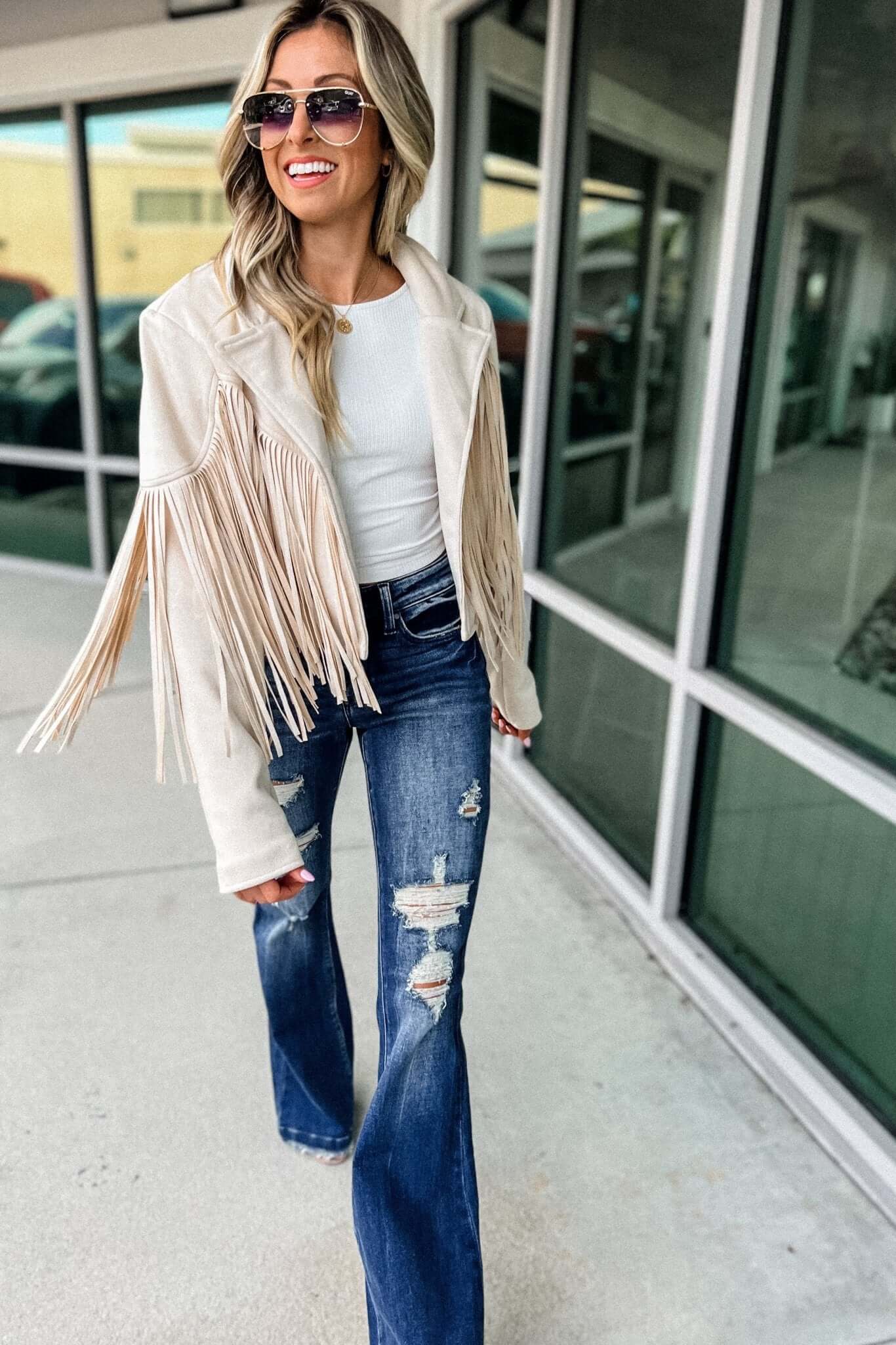 Premium Fringe Moto Jacket - Upgrade Your Style