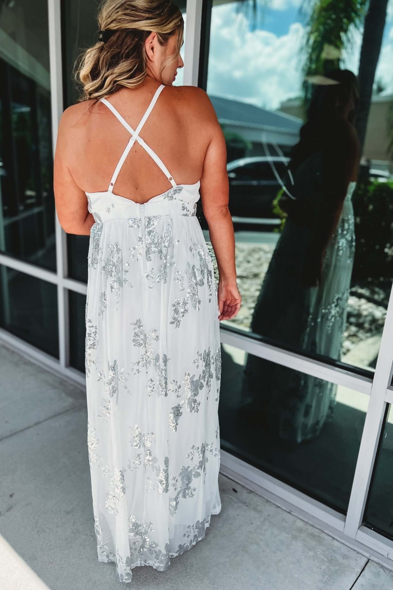 Premium Sequin Maxi Dress - 4 Elegant Colors