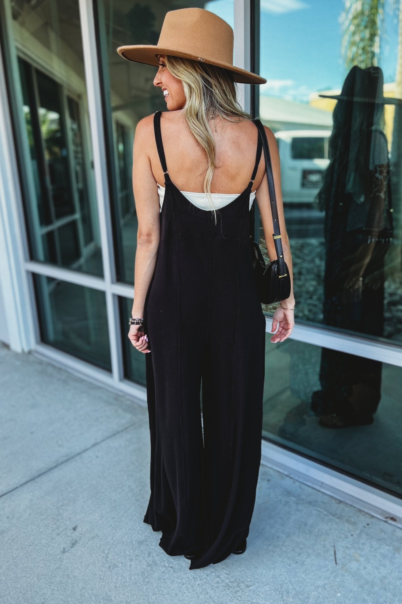 Premium Desert Moon Black Jumpsuit - Ultimate Boho Style