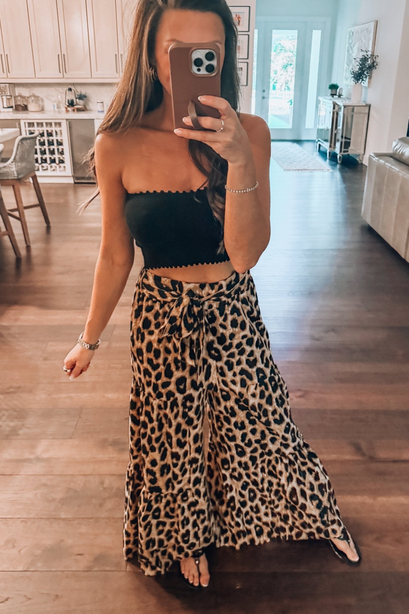 Ultimate Statement Leopard Print Wide Leg Pants