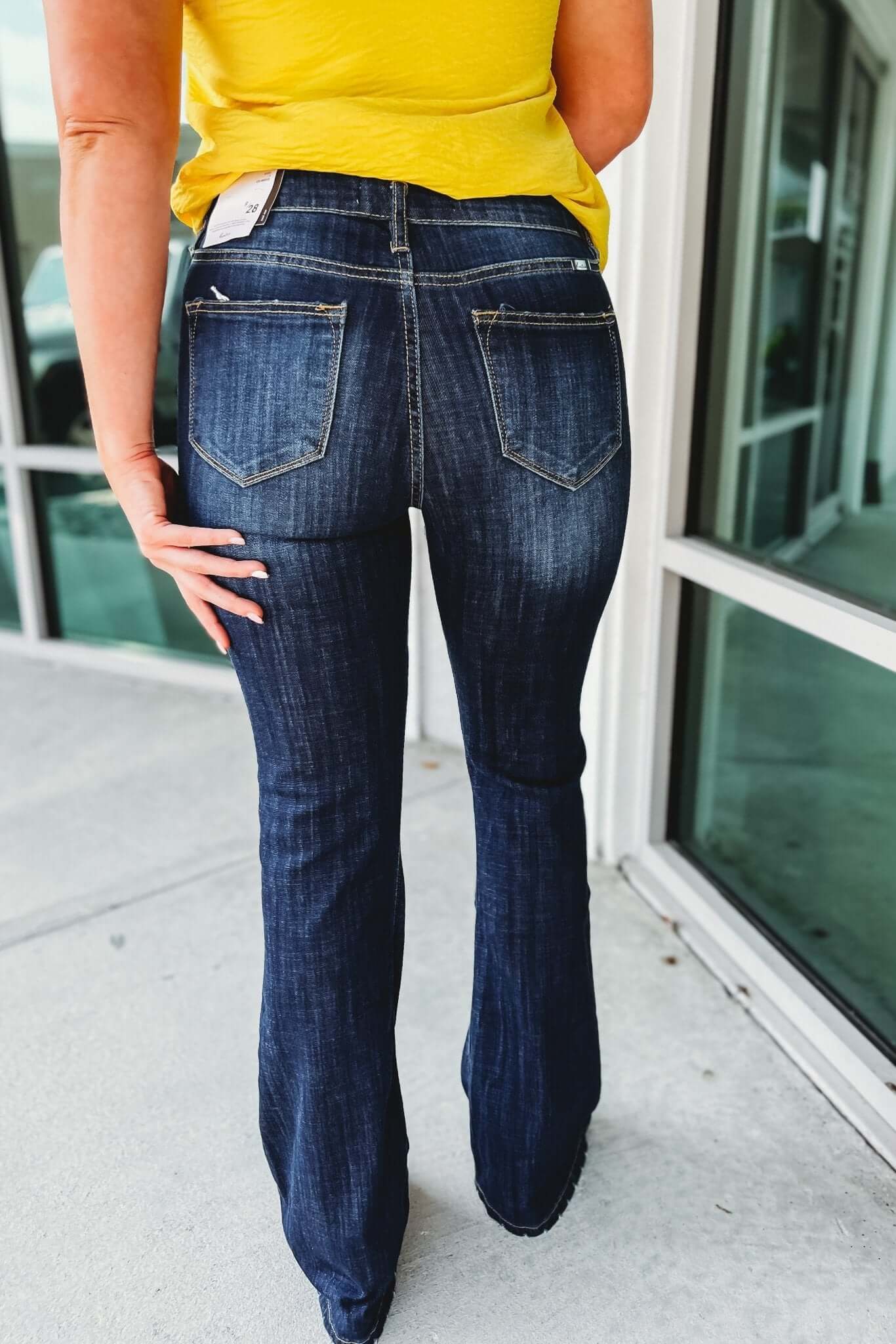 Upgrade Your Style - KANCAN Tiffany Mid Rise Flare Jeans (Today Only: $19.99)