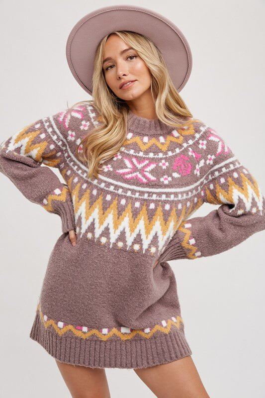 Ultimate Comfort Spare My Heart Sweater Dress - Size S/M