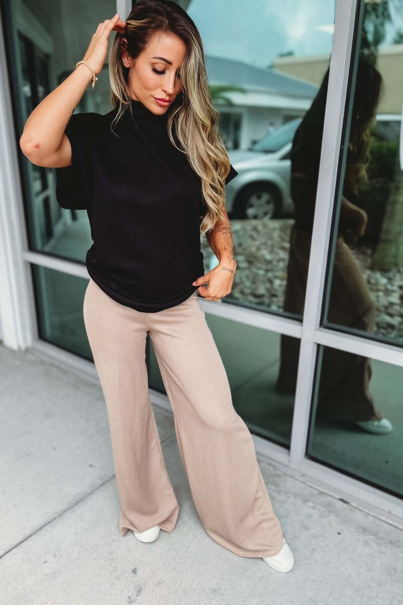 Premium Casual Chic Top & Pants Set - 2 Colors, Ultimate Style Upgrade!