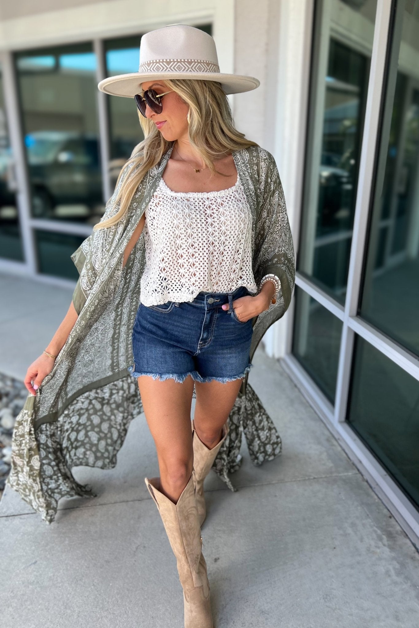 Premium Boho Harmony Crochet Crop Top | Ultimate Summer Style