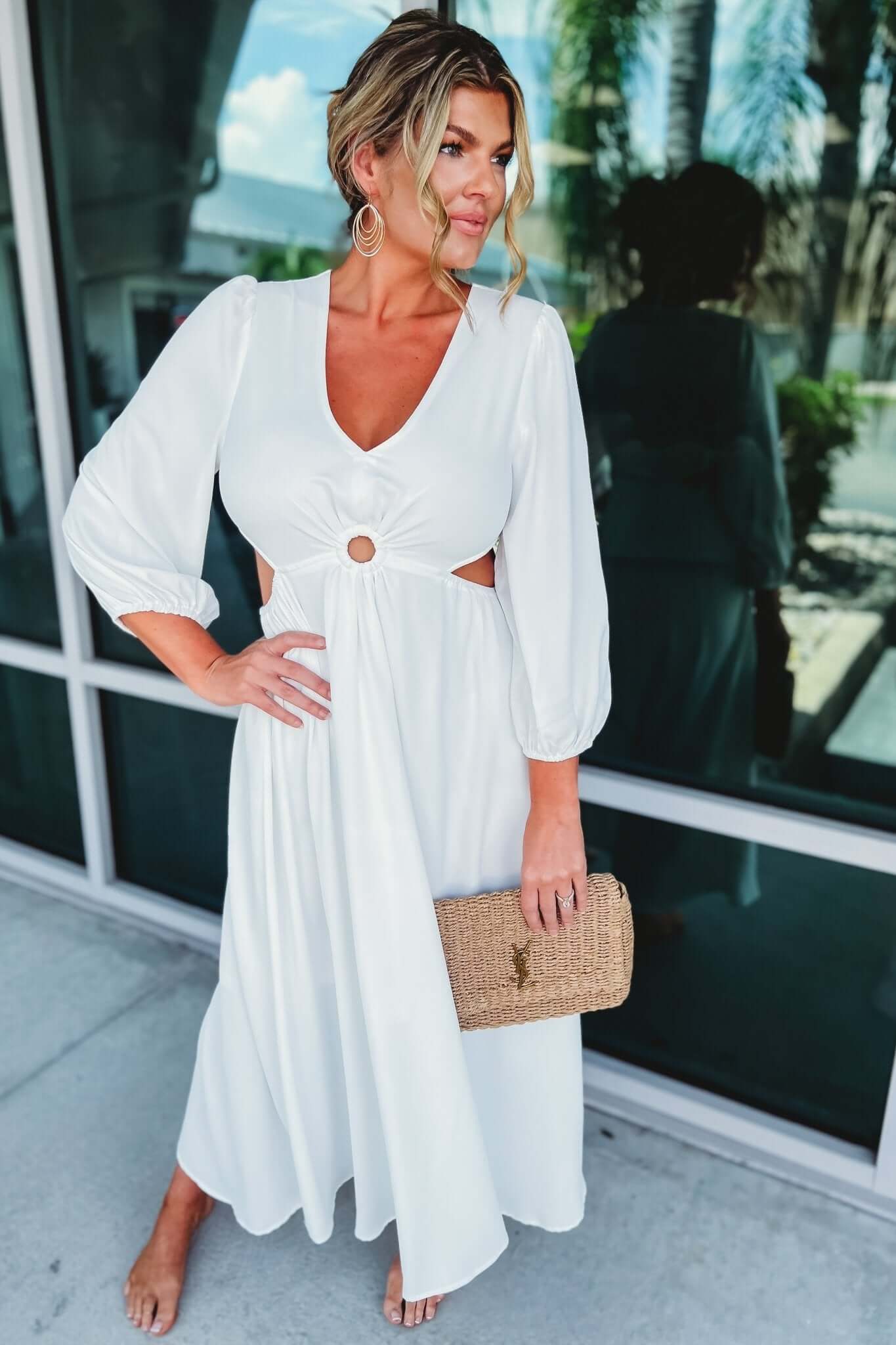 Surely Sweet Premium White Maxi Dress - Ultimate Summer Style