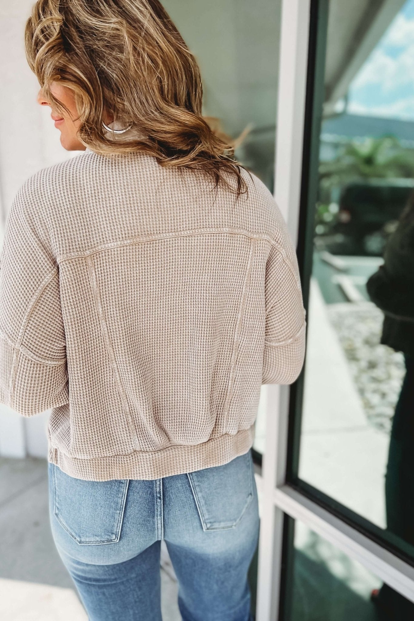 Ultimate Comfort Waffle Knit Cropped Jacket - 3 Stylish Colors