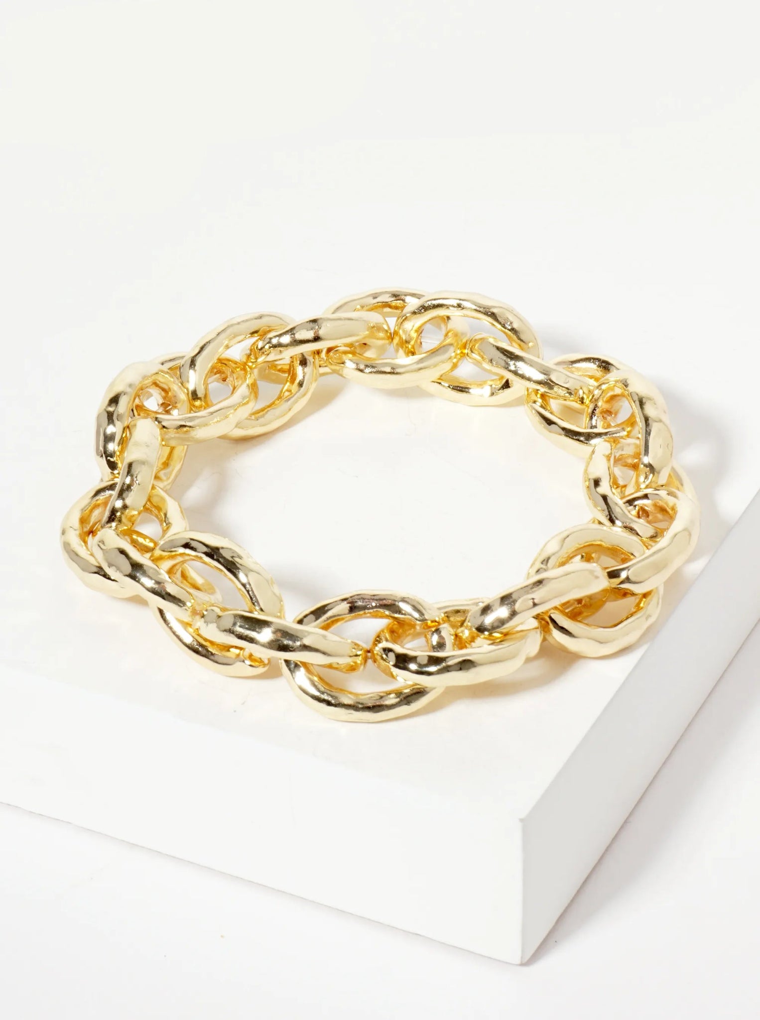 Premium Chunky Link Stretch Bracelet - Bold & Modern Statement Piece