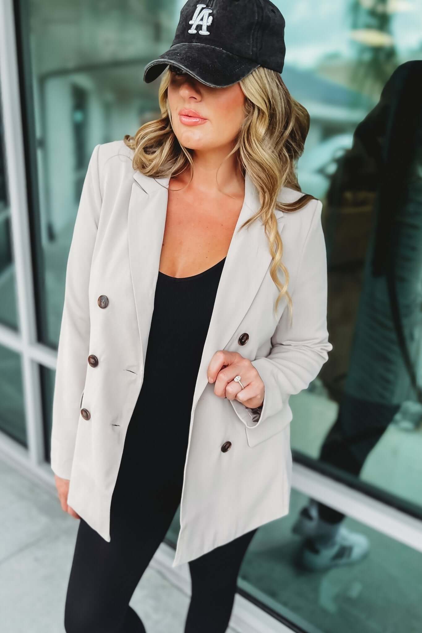 Premium Business Chic Blazer - Dual Color Elegance