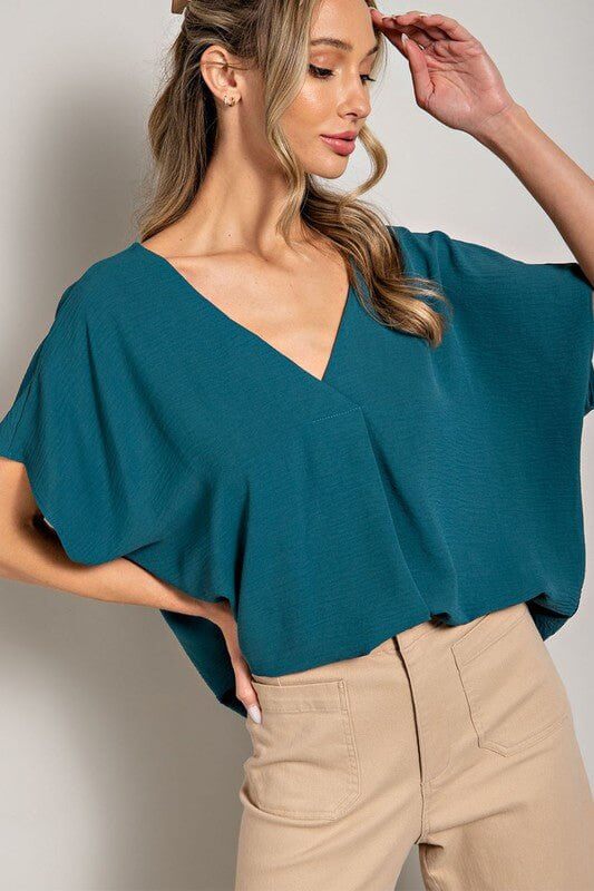 Premium Breezy Blouse: Ultimate Style in 4 Colors