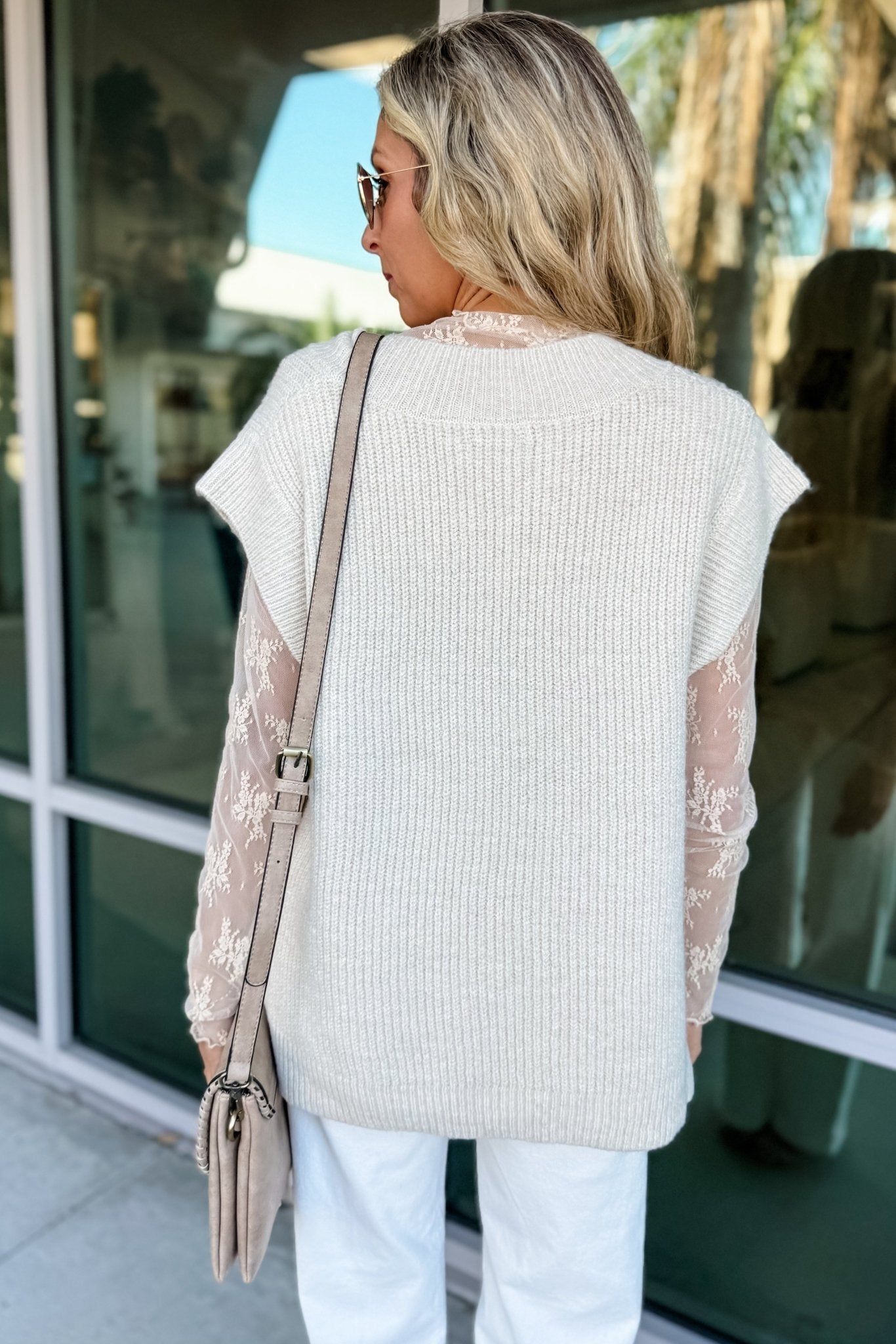 Premium Oversized Sweater Vest - Fall Essential