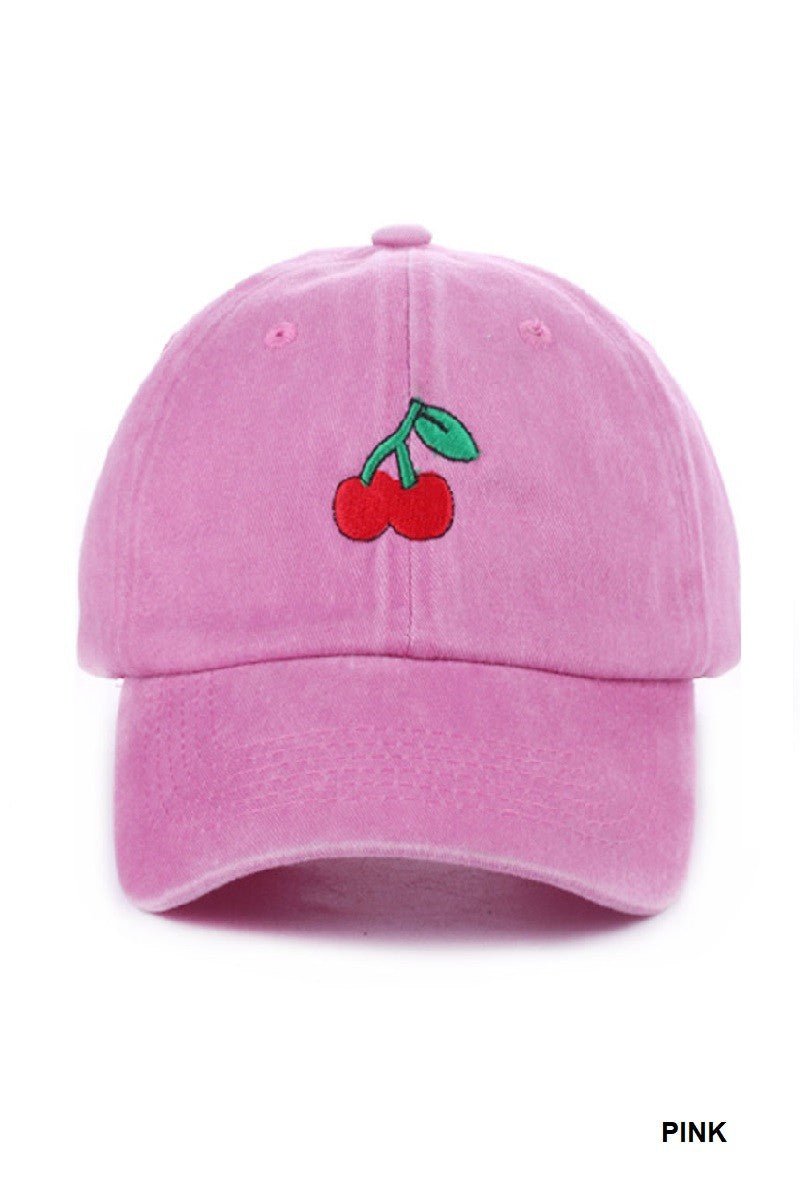 Premium Pink Cherry Baseball Cap - Ultimate Style & Comfort