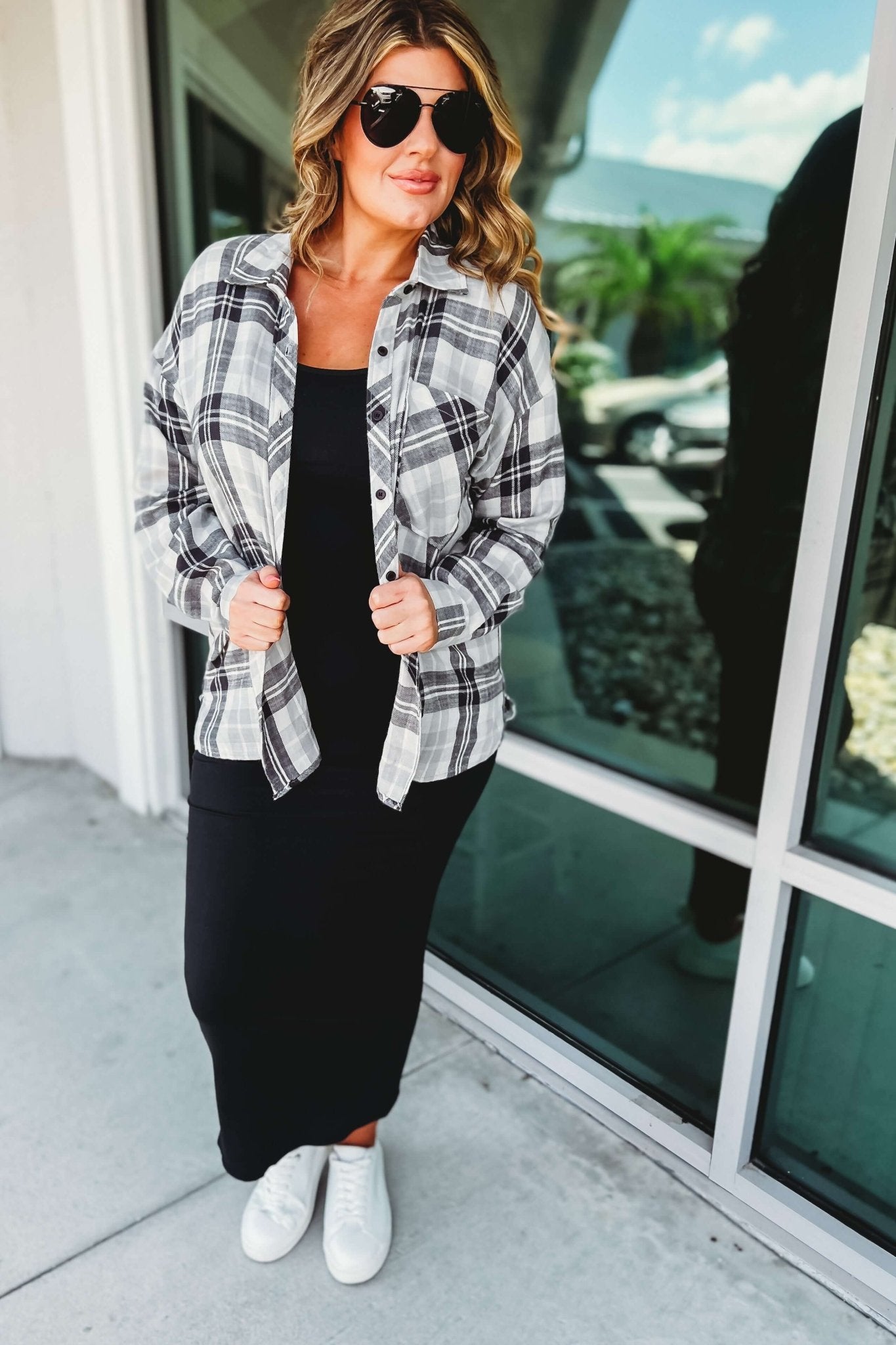 Premium Oversized Boyfriend Flannel Shirt - Ultimate Comfort & Style