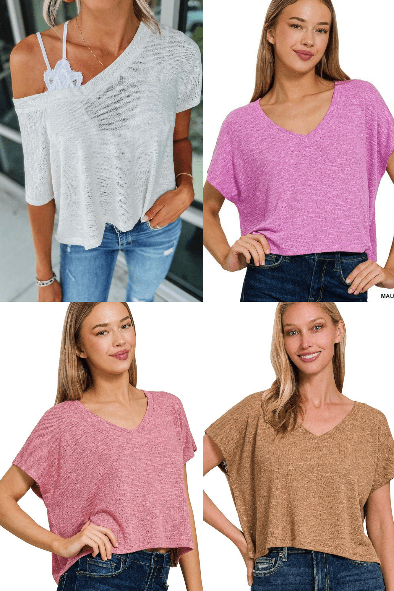 Premium Living for Today Slub Knit Crop Top - 6 Trendy Colors!