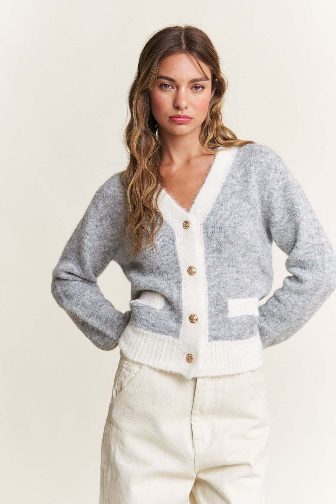 Premium Here and Now Grey Cardigan - Ultimate Comfort & Style