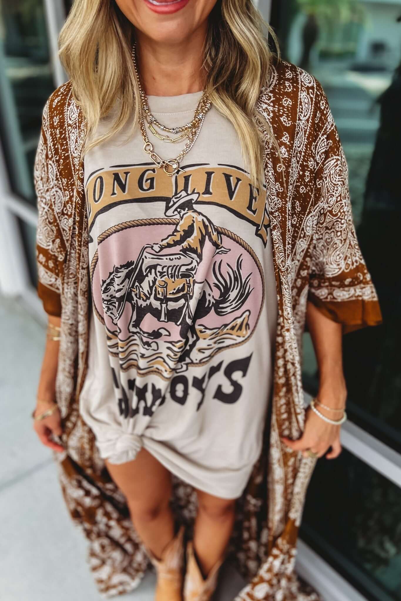 Premium Graphic Shirt Dress - 4 Stunning Prints