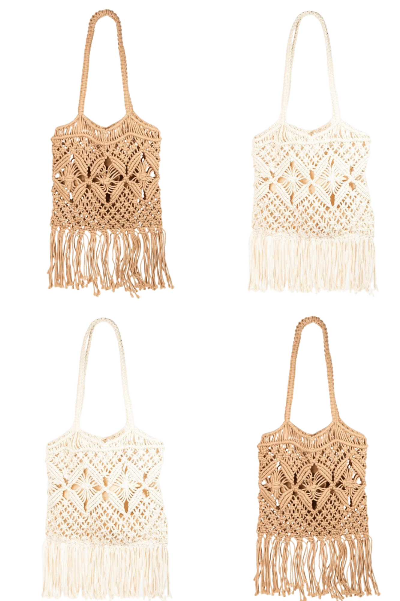 Premium Woven Tote Bag - 2 Stylish Colors