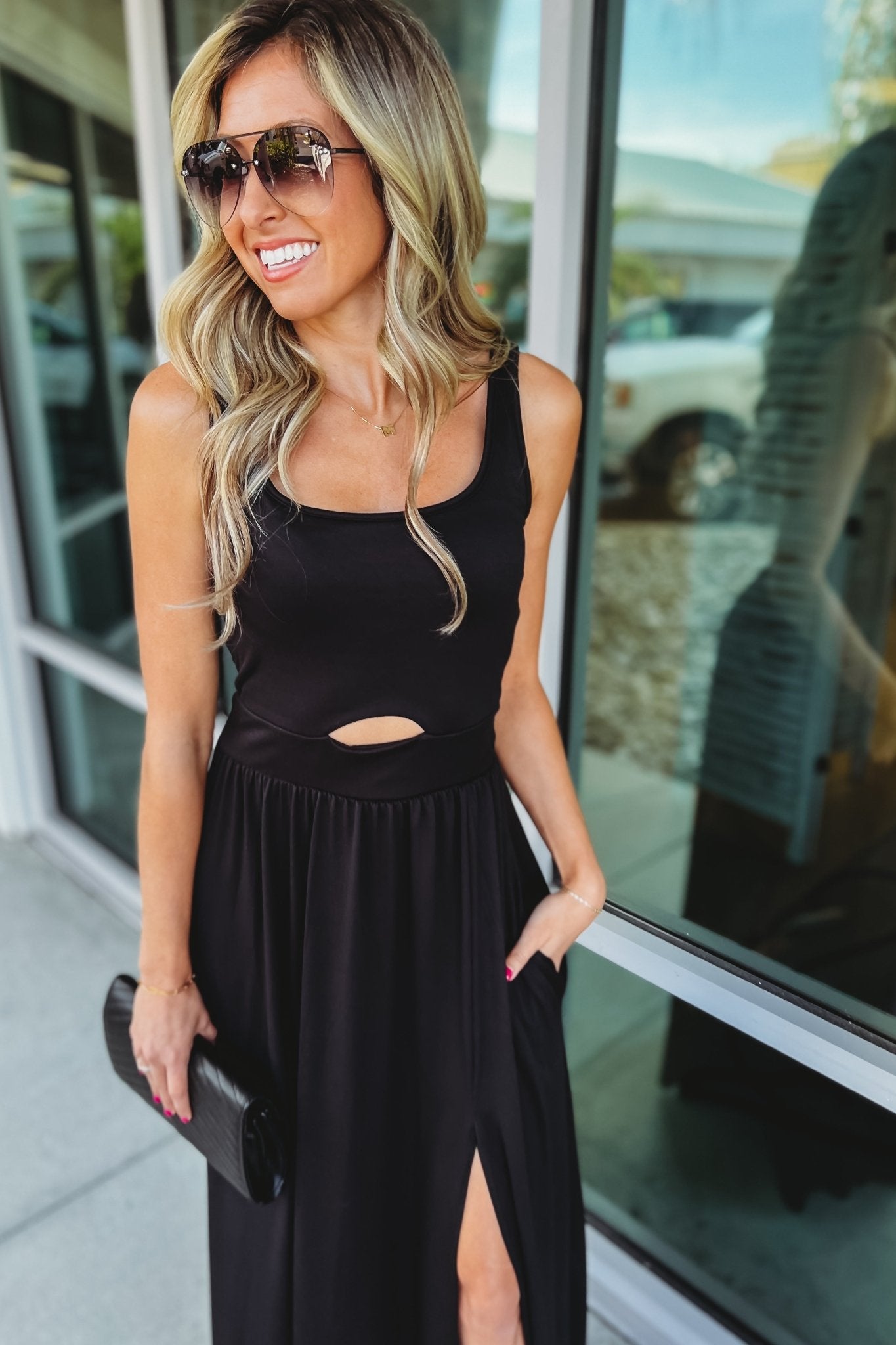 Ultimate Way Back When Maxi Dress - Black