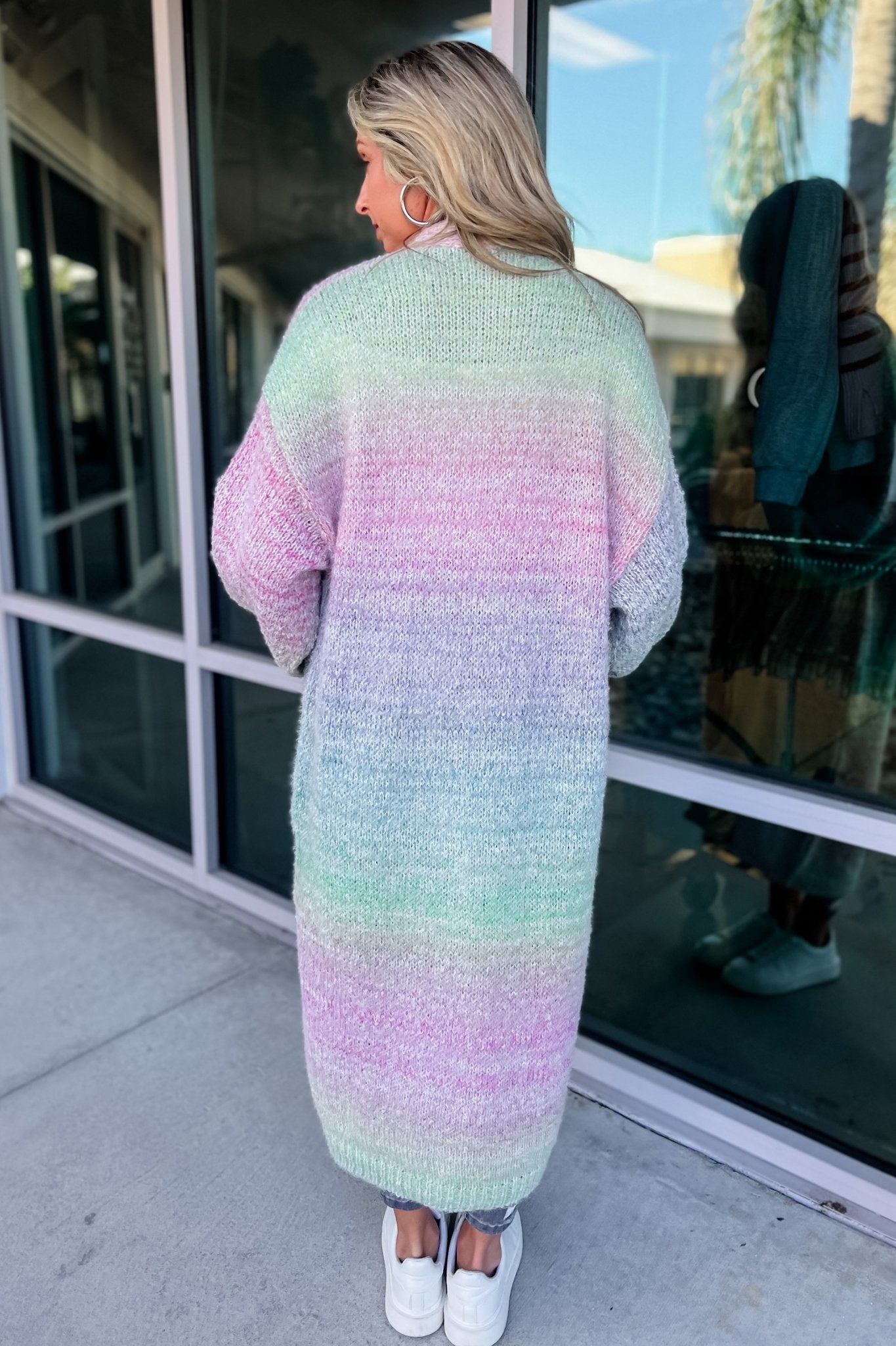 Premium Pastel Dreams Longline Cardigan