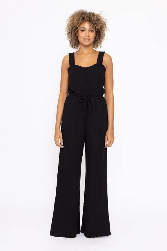 Ultimate Relaxed Fit Cotton Gauze Jumpsuit | 2 Stylish Colors